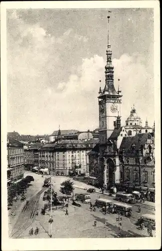 Ak Olomouc Olmütz Stadt, Rathaus