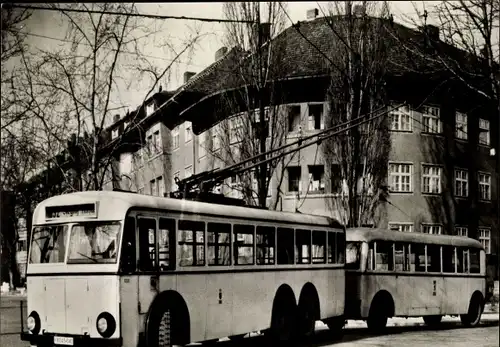 Ak Berliner Verkehrsmittel, Obus Serie 2, Typ SSW DB, Baujahr 1945, Oberleitungsbus