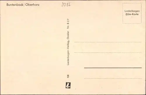 Ak Buntenbock Clausthal Zellerfeld Oberharz, Rinderherde