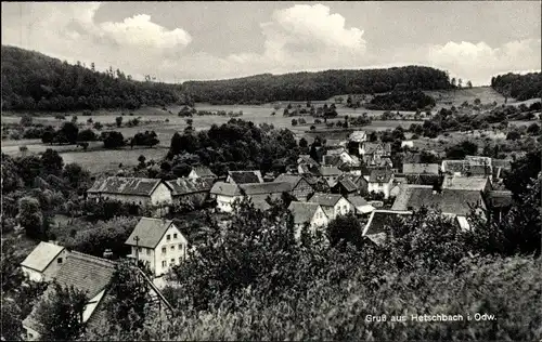 Ak Hetschbach Höchst im Odenwald, Gesamtansicht
