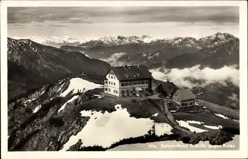 Ak Schliersee in Oberbayern, Rotwandhaus