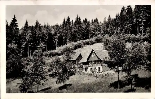 Foto Ak Nordrach im Schwarzwald Baden, Naturfreundehaus