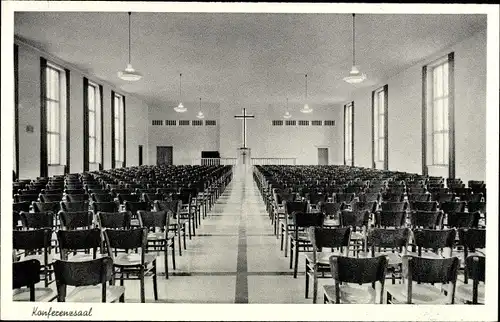 Ak Lachen Speyerdorf Neustadt an der Weinstraße, Missionshaus, Konferenzsaal