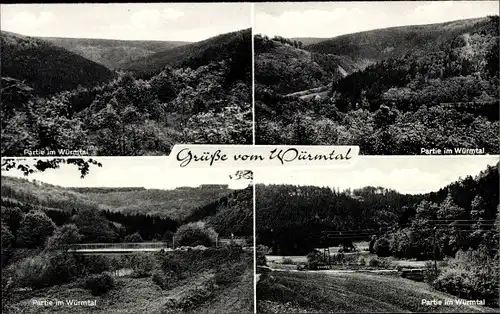 Ak Würm Pforzheim im Schwarzwald, Gasthaus z. Liebeneck, Gesamtansicht