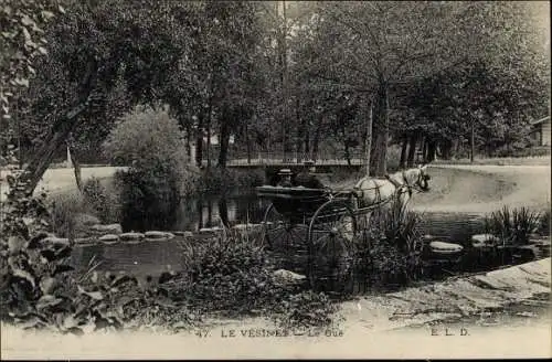 Ak Le Vésinet Yvelines, Le Gue