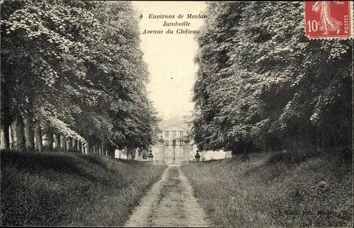 Ak Jambville Yvelines, Avenue du Chateau