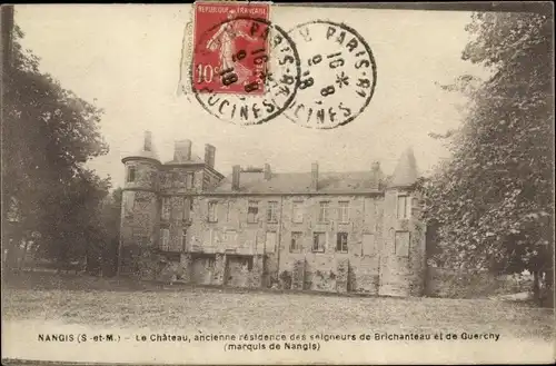 Ak Nangis Seine et Marne, Le Chateau