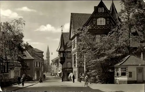 Ak Meiningen in Thüringen, Stadteingang