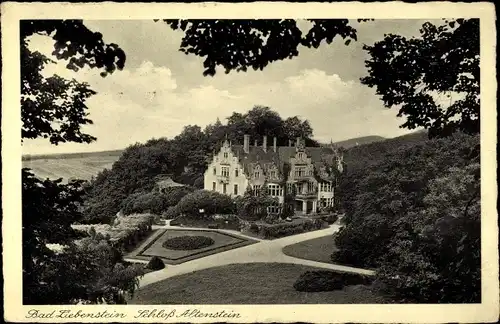 Ak Bad Liebenstein im Thüringer Wald, Schloss Altenstein