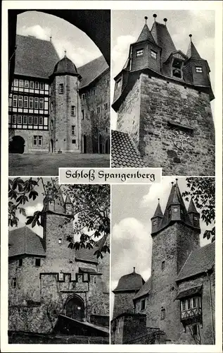 Ak Spangenberg in Hessen, Schloss