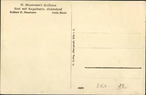 Ak Oldendorf in Niedersachsen, H. Neumanns Gasthaus