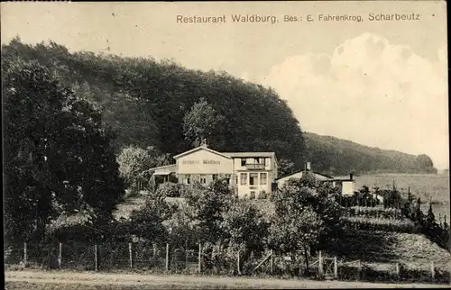 Ak Scharbeutz in Ostholstein, Restaurant Waldburg