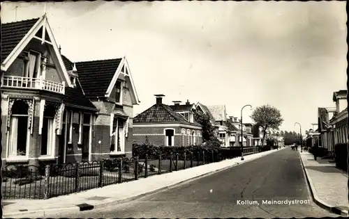 Ak Kollum Kollumerland en Nieuwkruisland Friesland, Meinardystraat