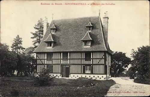 Ak Goustranville Calvados, Le Manoir des Breholles