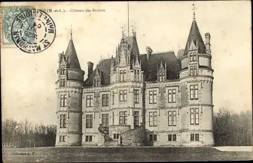 Ak Bauné Maine et Loire, Chateau des Brueres