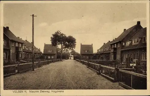 Ak Velsen Noord Nordholland Niederlande, Nieuwe Zeeweg, Hogovens