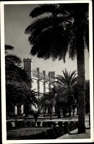 Ak Palma de Mallorca Balearische Inseln, El Paseo de Sagrera y la Lonja