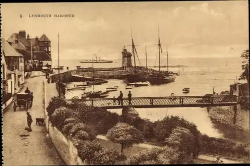 Ak Lynmouth Devon, Harbour