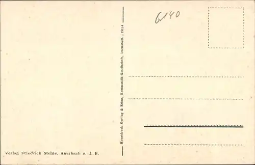 Ak Auerbach Bensheim an der Bergstraße, evangelisches Schwesternheim