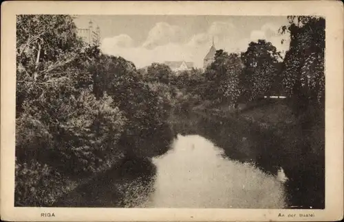 Ak Riga Lettland, An der Bastei