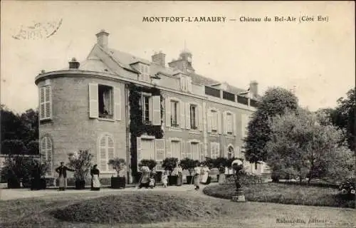 Ak Montfort l'Amaury Yvelines, Chateau du Bel Air