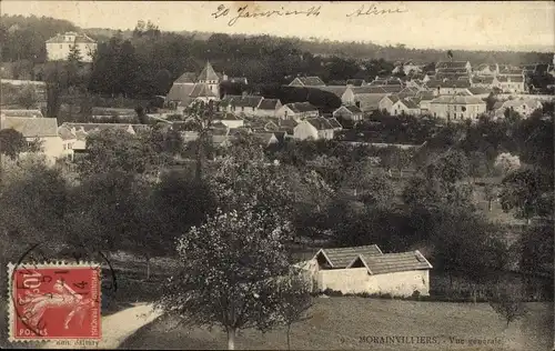 Ak Morainvilliers Yvelines, Vue generale