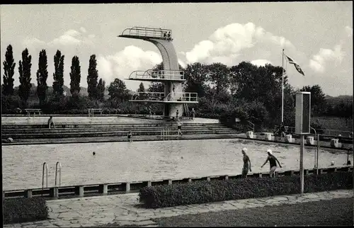 Ak Wolfenbüttel in Niedersachsen, Freibad