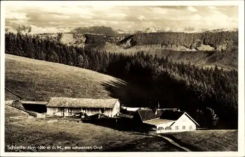 Ak Isny im Allgäu Baden Württemberg, Schletteralm