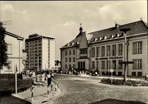 Ak Sassnitz auf Rügen, Rügen Hotel, Seemannsheim John Schehr