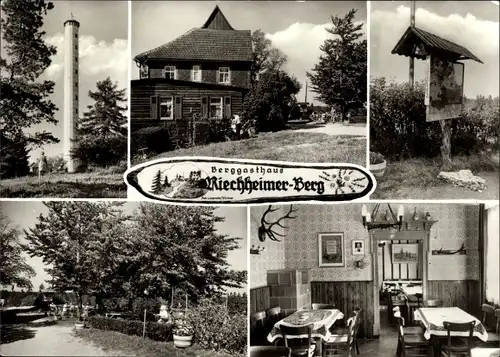 Ak Riechheim Elleben in Thüringen, Riechheimer Berg, Gasthaus, Aussichtsturm