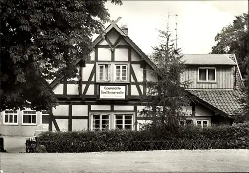 Ak Altenbrak Thale im Harz, Forsthaus Todtenrode, HO Gaststätte