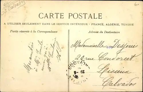 Ak Thury Harcourt Calvados, L'Eglise, La Mairie