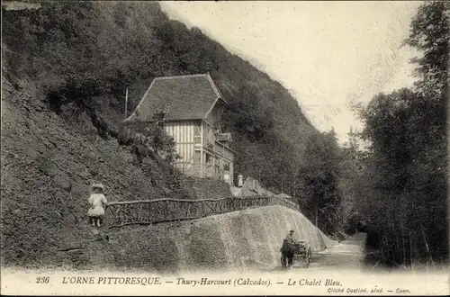 Ak Thury Harcourt Calvados, Le Chalet Bleu