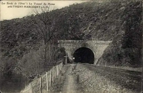 Ak Thury Harcourt Calvados, Le Tunnel du Home