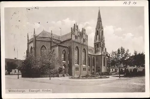 Ak Wittenberge an der Elbe Prignitz, Evangelische Kirche