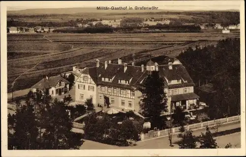 Ak Grafenwöhr in Bayern, Militärgasthof