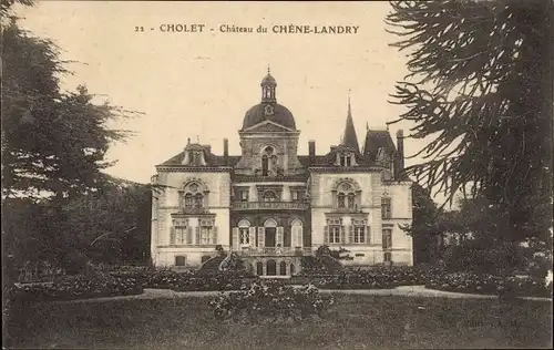 Ak Cholet Maine et Loire, Chateau du Chene Landry