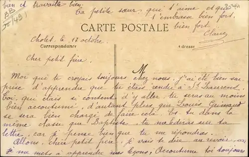 Ak Cholet Maine et Loire, Chateau du Chene Landry