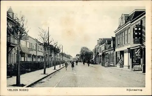 Ak Velsen Noord Nordholland Niederlande, Rijkstraatweg