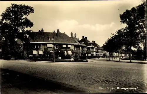 Ak Groningen Niederlande, Oranjesingel