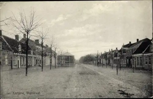 Ak Kortgene Noord Beveland Zeeland Niederlande, Voorstraat