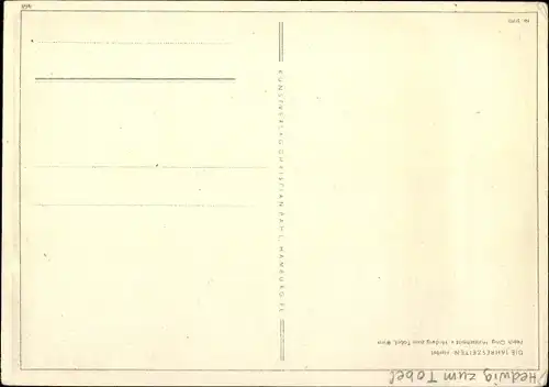 Künstler Ak Zum Tobel, Hedwig, Die Jahreszeiten, Herbst, Allegorie, Kartoffellese