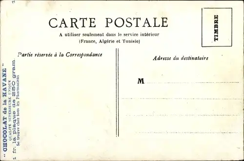 Künstler Ak Besnou, O., La Mer, Le Chauffage d'un bateau, Chocolat de la Havane