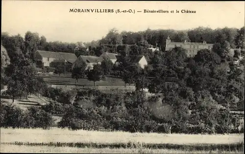 Ak Morainvilliers Yvelines, Benainvilliers, Le Chateau