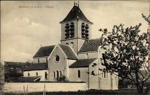 Ak Moisson Yvelines, L'Eglise