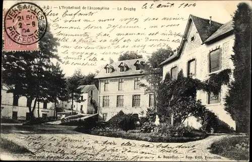 Ak Elancourt Yvelines, L'Orphelinat de l'Assomption, La Creche