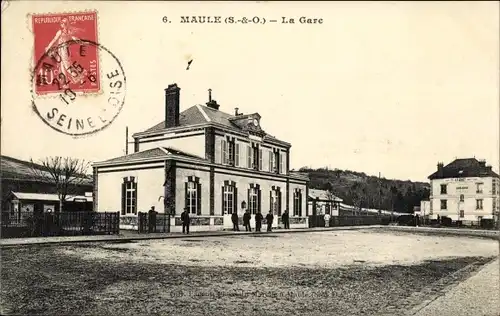 Ak Maule Yvelines, La Gare