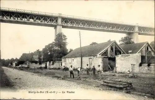 Ak Marly le Roi Yvelines, Le Viaduc