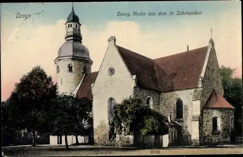 Ak Zeven in Niedersachsen, Ev. Kirche, XI. Jahrhundert