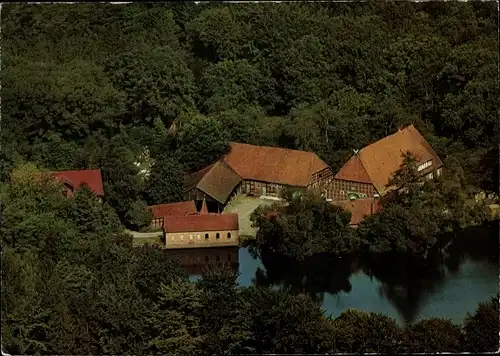 Ak Ahausen in Niedersachsen, Gaststätte Ahauser Mühle